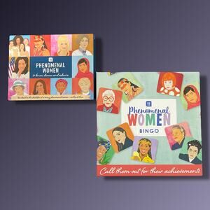 Phenomenal Women Combo SET - Card Game AND Bingo-  Both New in box